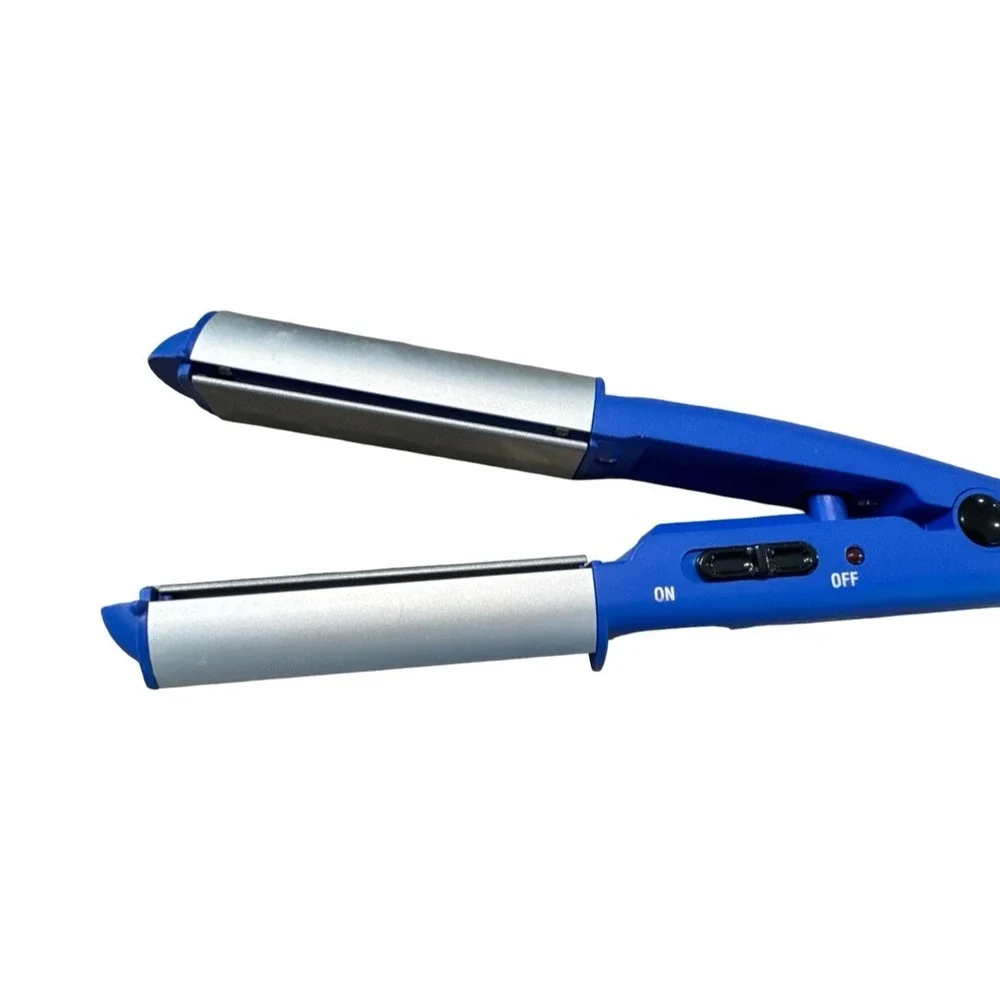 Conair Mini PRO Travel 2in1 Ceramic Hair Straightener Flat Iron Curler Dual Volt